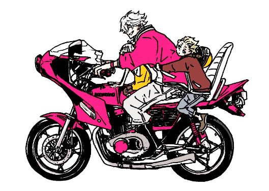 「バイク 複数の男性」のTwitter画像/イラスト(人気順)