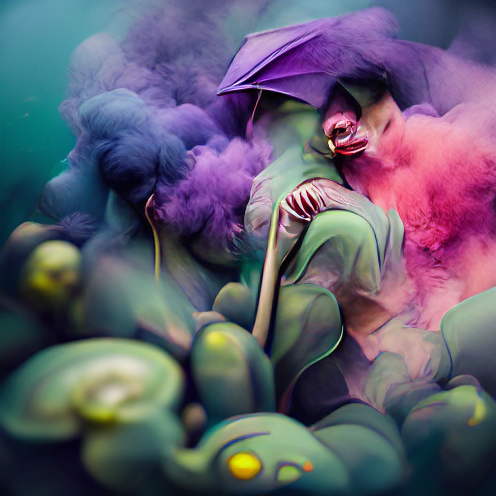 O_T_Human's tweet photo. Capture a sense of passion with murky colors (#BC17) #art #artist #artwork #nft #nfts #nftcollector https://t.co/iu5rMEaX6t