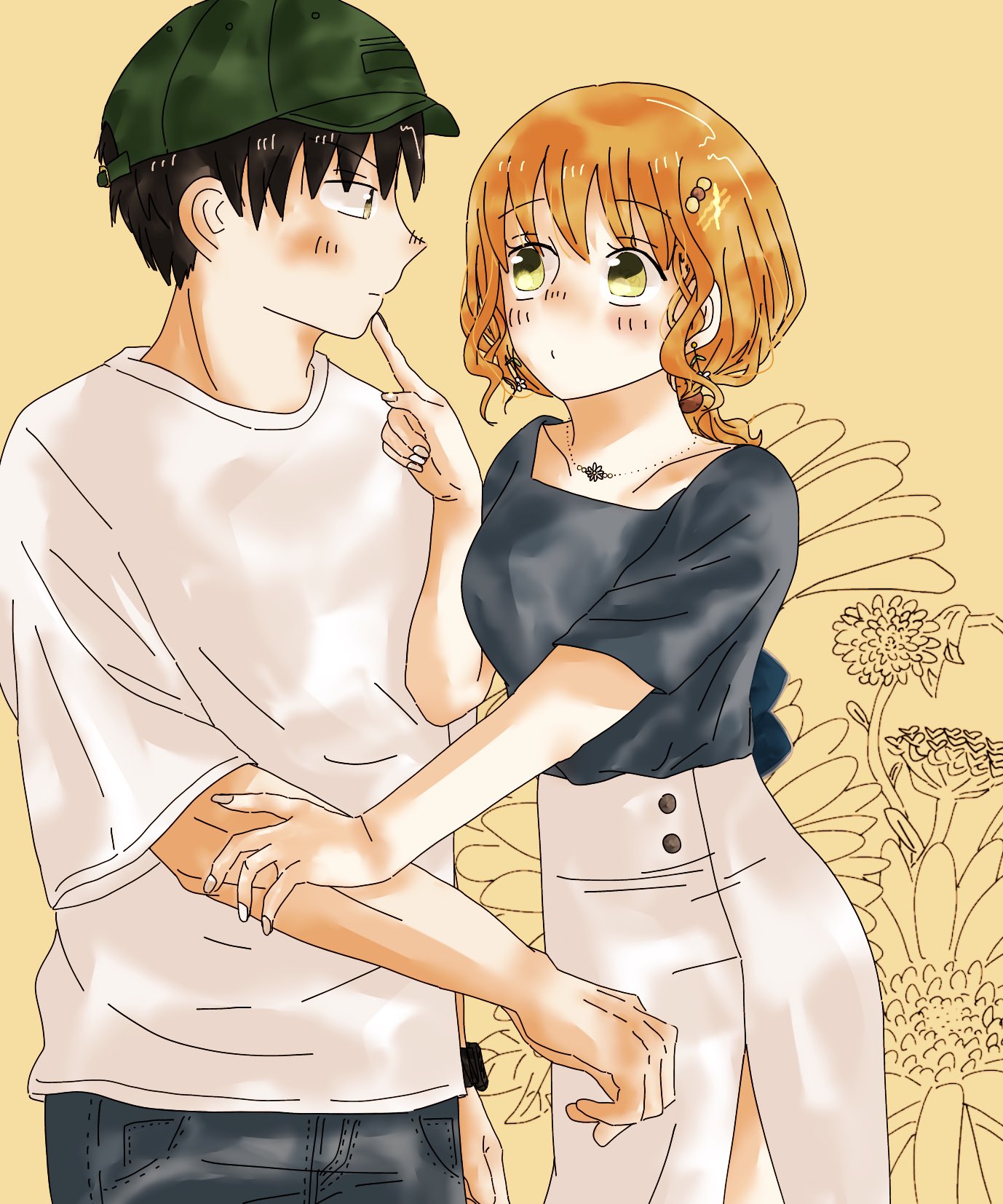 星分芋 ラブラブカップル イラスト 創作男女 T Co Xkrn4wn96g Twitter