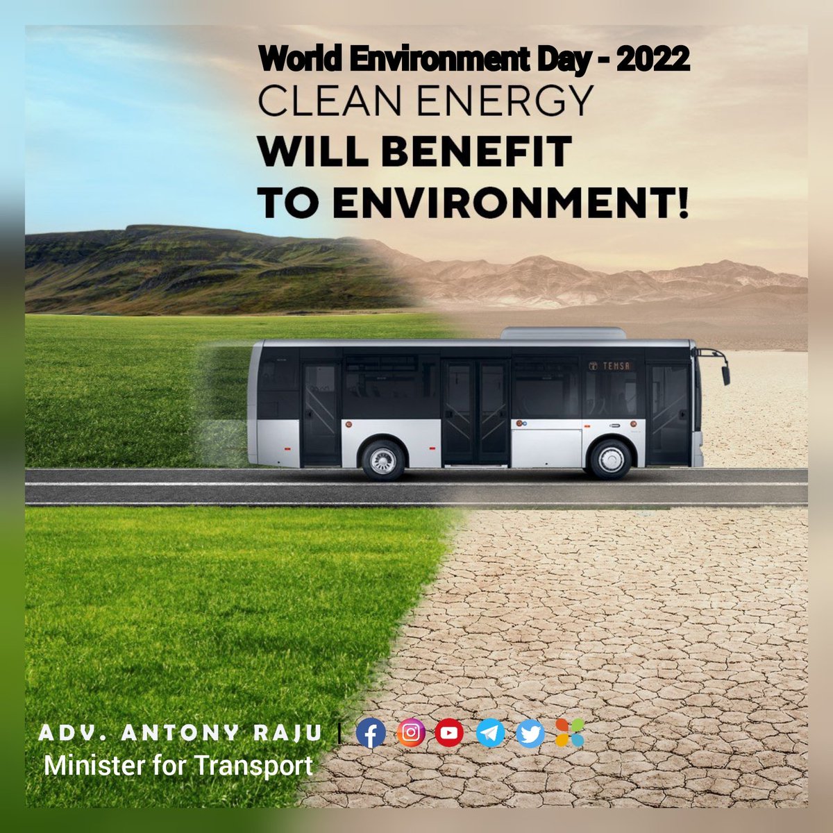 advantonyraju's tweet image. June 5 World Environment Day.
Only one earth..
#WorldEnvironmentDay2022 
#OnlyOneEarth