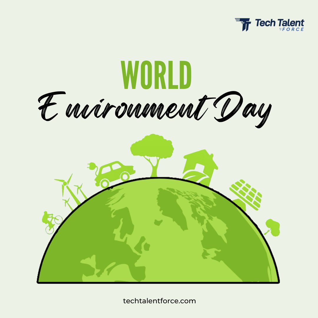 TechTalentForce's tweet image. On this day lets remind everyone on the planet to get involved in environment friendly activities and to take a pledge towards building a greener planet.

#TechTalentForce #WorldEnvironmentDay #webdevelopment #mobileappdevelopment #customsoftware #climatechange #gogreen #nature