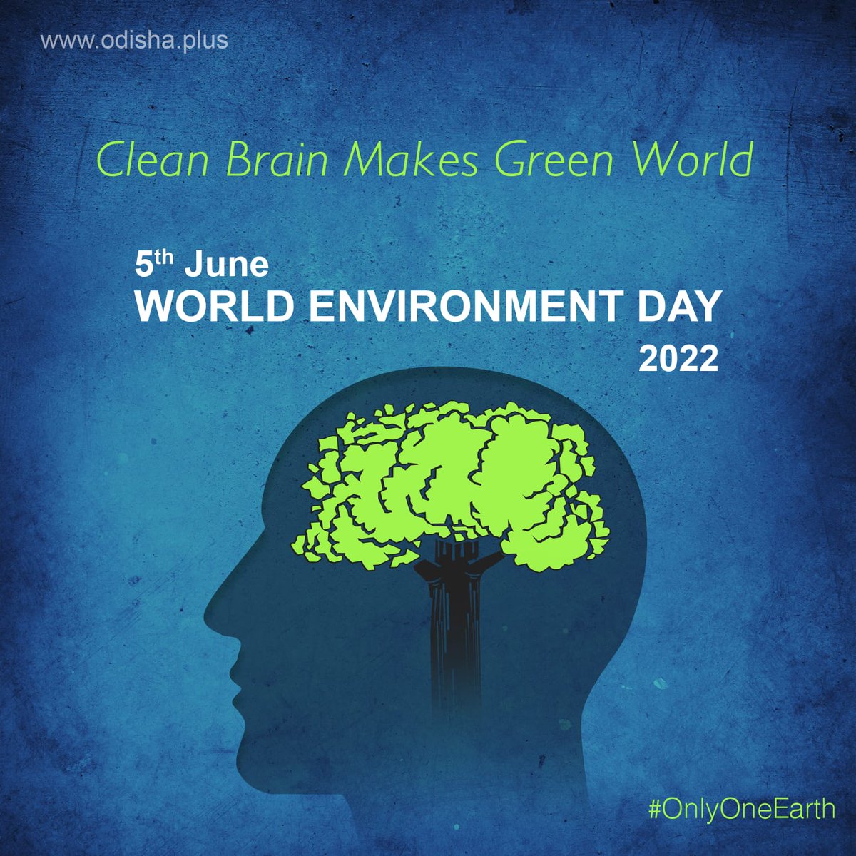 Odisha_Plus's tweet photo. Make environment conservation a habit. Let's Think Green &amp; Live Green. 

#WorldEnvironmentDay2022 #OnlyOneEarth #savetheplanet #विश्व_पर्यावरण_दिवस #savenature #GoGreen #sustainability #climatechange #ecofriendly
#creativeart #DigitalArtist #EnvironmentDay #SaveEnvironment https://t.co/DtyTztI87M