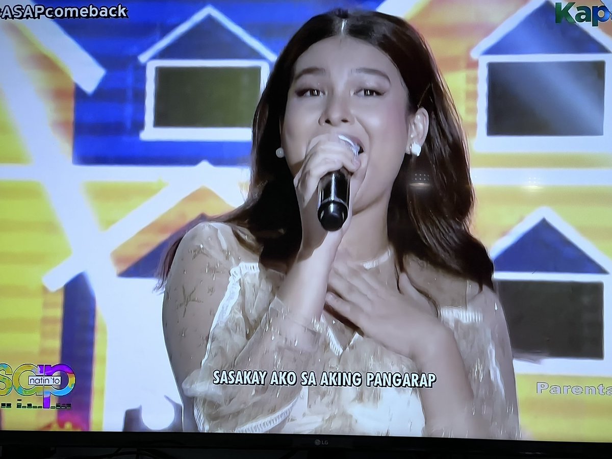 sayalonzo's tweet photo. 💛 @anjisalvacion 💛 #BigWinner natin nasa ASAP! 🎉🎉🎉 Nakakaproud 💛 https://t.co/d8FzxL2UQs