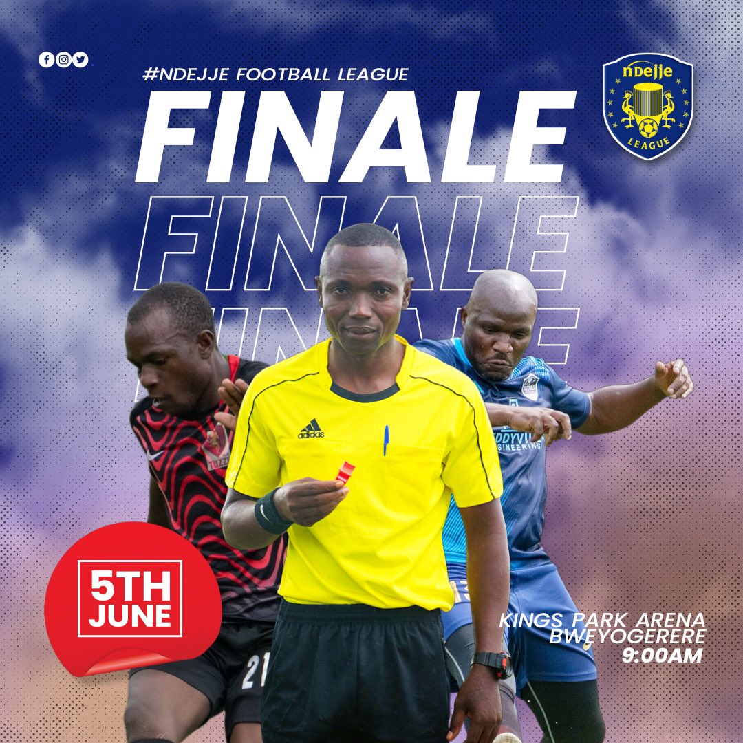 Today is The Dayyy🥁🥁🥁🥁🥁🚩🚩🚩🚩🚩🥳🥳🥳🥳🥳🥳

#NdejjeLeague