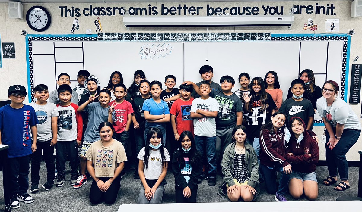 What a wonderful year it was with these sweet kiddos! I am the luckiest teacher! 🥰 I hope everyone has a great summer! ☀️ <a href="/Columbia_VVUSD/">Columbia Elementary</a> #rocketPOWER