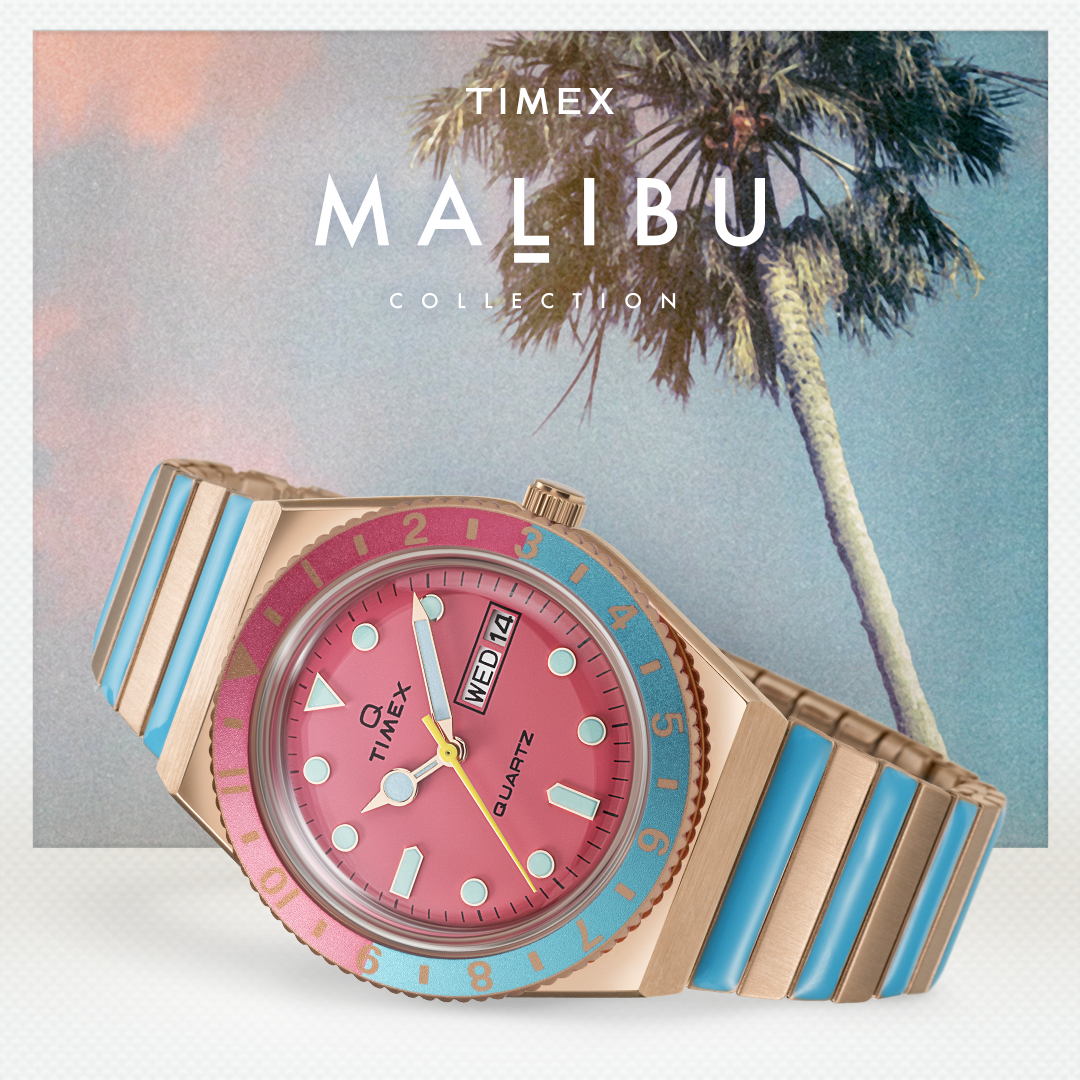 Timex India в X: „Bask in the serenity of our Malibu watch