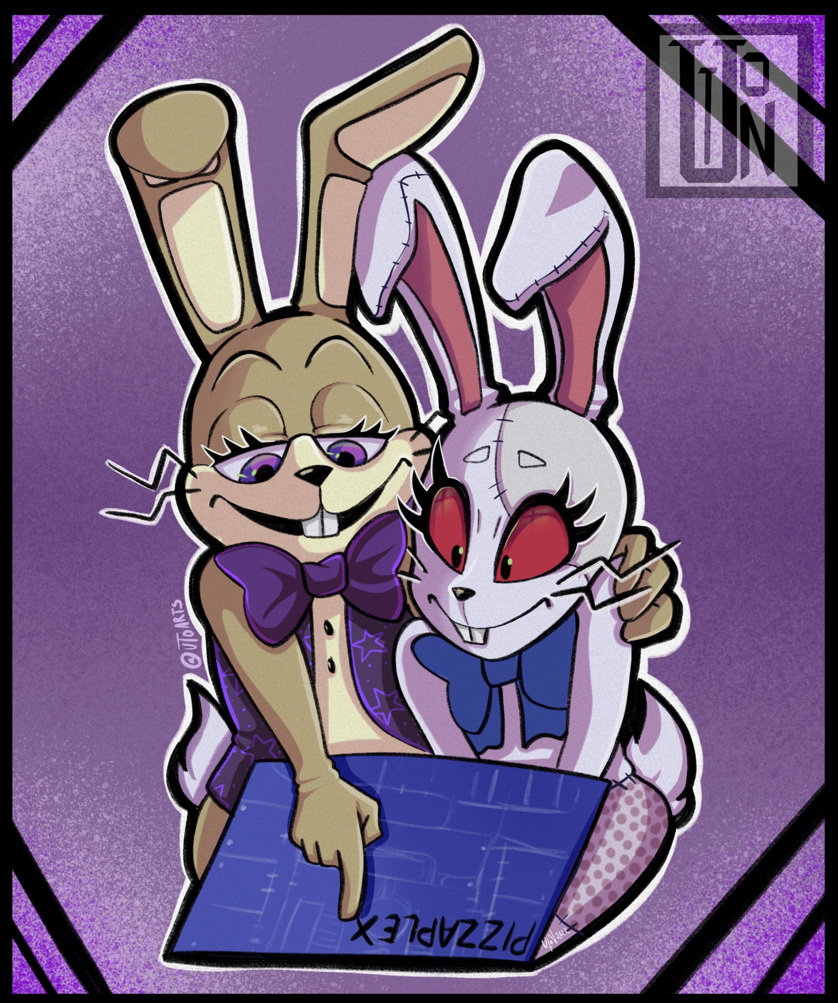 Gaiuki-COMMISSIONS OPEN on X: wip fanart of glitchtrap and vanny #FNAF #fnafsecuritybreach / X