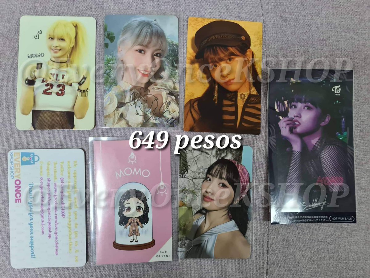 EveryOnceKSHOP's tweet photo. WTS/LFB ONHAND
Sold as set
Michaeng pirate mermaid set-899
Momo random set-649
Jihyo ice queen set-549
Dahyun antenna/fs set-549
Mop-gcash/bdo
Mod-sco

Mine niyo na po
#EveryOnceKSHOP https://t.co/nPzRVSsSQz