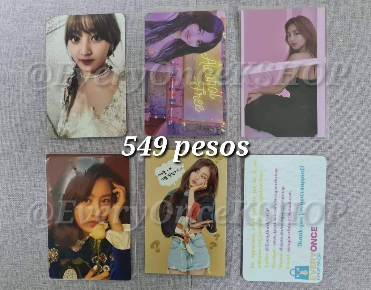 EveryOnceKSHOP's tweet photo. WTS/LFB ONHAND
Sold as set
Michaeng pirate mermaid set-899
Momo random set-649
Jihyo ice queen set-549
Dahyun antenna/fs set-549
Mop-gcash/bdo
Mod-sco

Mine niyo na po
#EveryOnceKSHOP https://t.co/nPzRVSsSQz