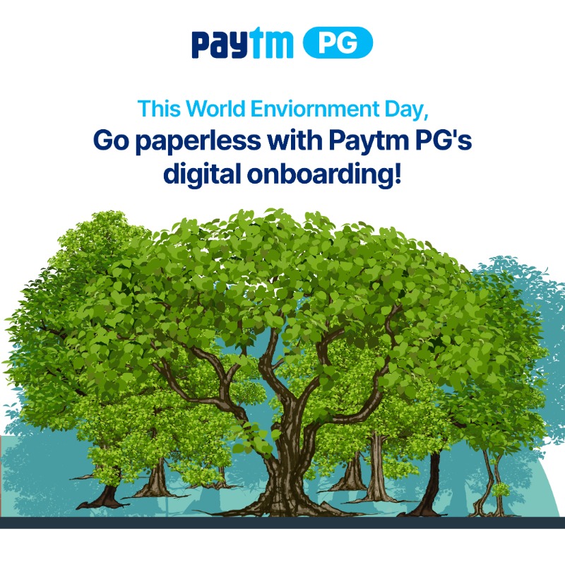 PaytmBusiness's tweet photo. Happy World Environment Day! 🌳🌎

#WorldEnvironmentDay2022