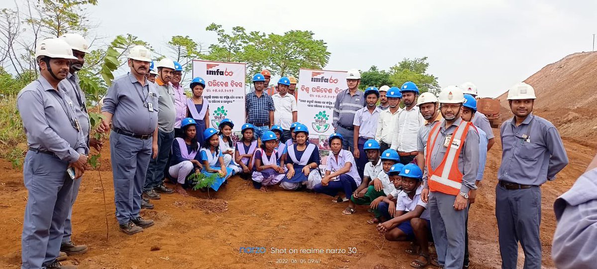 World Environment Day at Sukinda Mine of IMFA