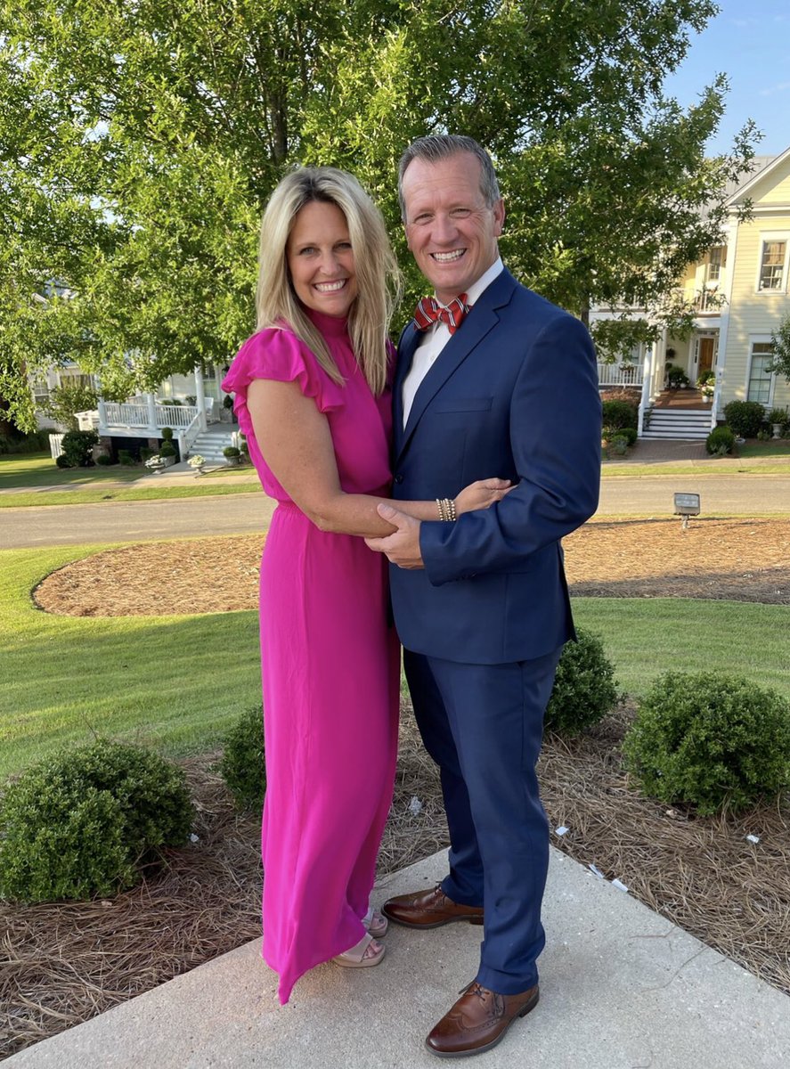 CoachMattLand's tweet photo. “House and wealth are the inheritance from fathers, but a wise, understanding, and sensible wife is a gift and blessing from the Lord.”
Proverbs 19:14

For 28 years, God has shown me everyday how much of a blessing she is to our family, but especially me. I love you Amy! #Prov31 https://t.co/zErNJFy0Vf