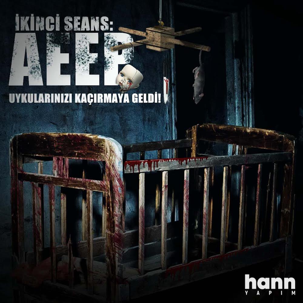 Kabus dolu 1 saat için İkinci Seans: AEEP sadece 1 hafta daha vizyonda!
#HannYapım #AEEP