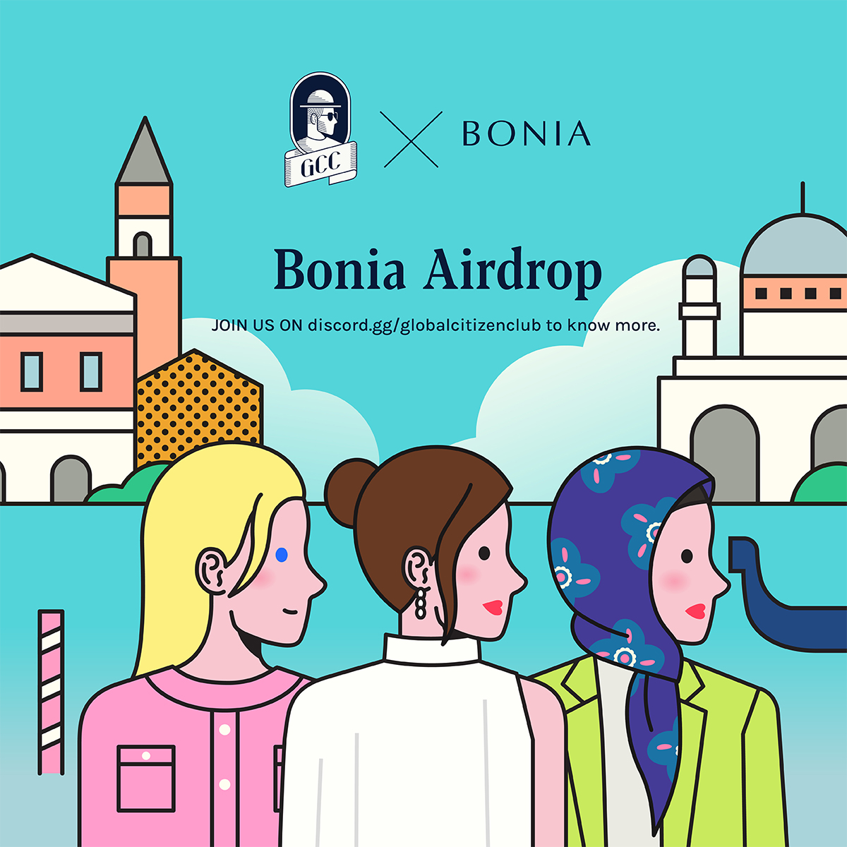 gccnft's tweet photo. ✅ COMPLETE: GCCxBonia Airdrop! 👛✈️ 
Check your Wallets/Opensea profile!

Congrats to the LUCKY 100 GCC Holders who were unlisted during the snapshot!
👀 We can’t wait for their reveal.

🔗 Special 333 GCCxBonia: https://t.co/NCdnm1Ybbe

#NFTIRL #RiseToGather #Bonia #Fashion https://t.co/NXOOK1gsur