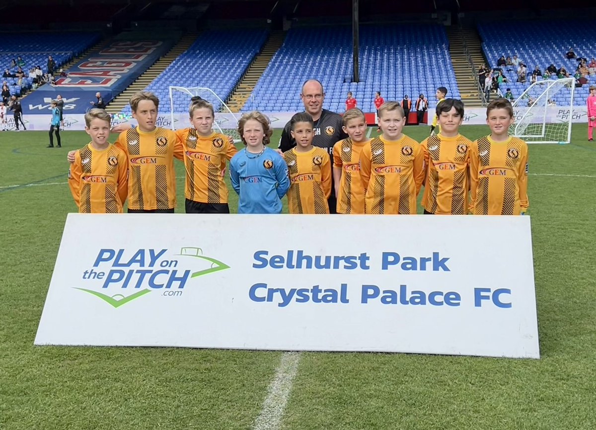 ⚽️ Great experience for the boys to  <a href="/playonthepitch_/">Play on the Pitch</a> <a href="/CPFC/">Crystal Palace F.C.</a> 🔴🔵🦅