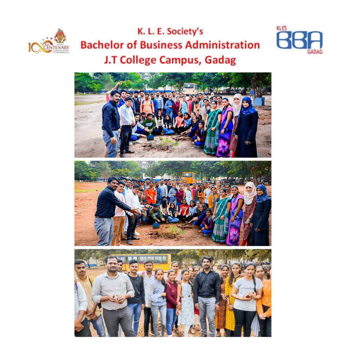 jt_bba's tweet photo. Green Campus Campaign.

#worldenvironmentday2022
#savetree #save greenery

@klejtpu @jtbbacollege @klesocietyofficial @santoshkumar.gk.33 @veereshacd @sanjana_mk93 https://t.co/FAntCjWUad