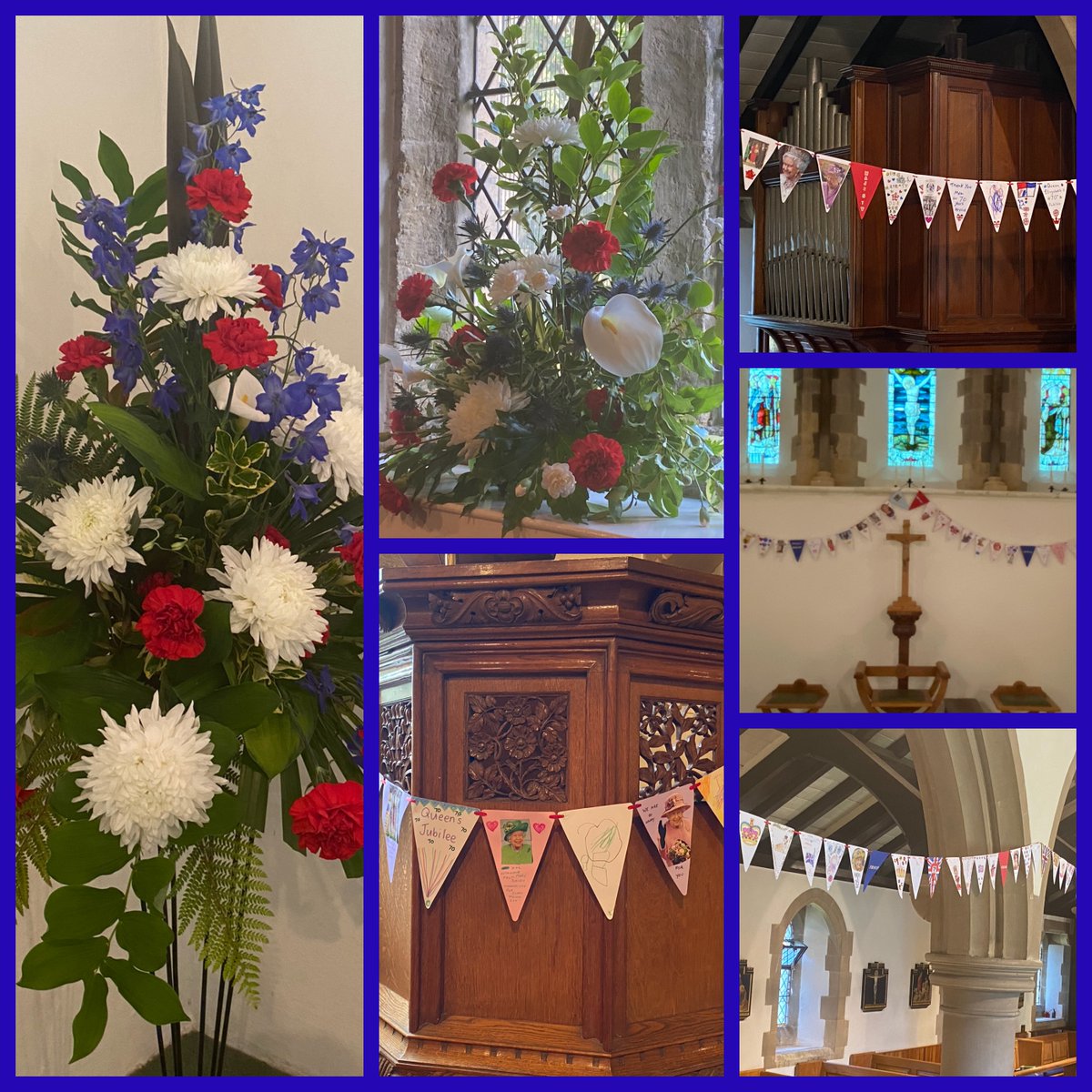 Come along to @stmarysep @ChichesterDio today, Sun 5 June to celebrate #Pentecost & the #PlatinumJubilee Services at 8am & 10am, & a service of thanksgiving for Queen Elizabeth II at 6pm.  There's a special outdoor service at 3pm as part of @godsacre #ChurchesCountonNature