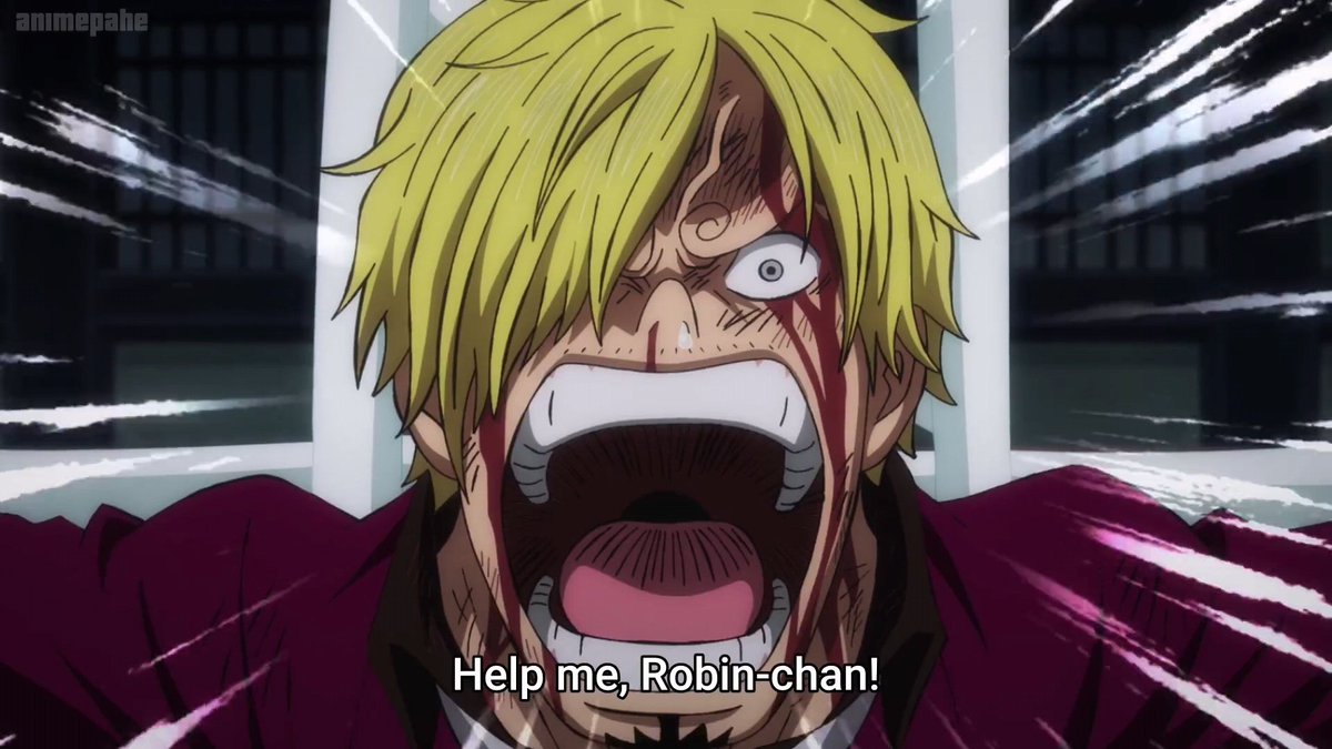 Great episode. Happy that Toei did justice to the Sanji moment. 💖 # ...