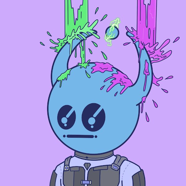 Heatf33t's tweet photo. My bro copped a quirkling alien. @quirkiesnft https://t.co/AI2gjMfGUb
