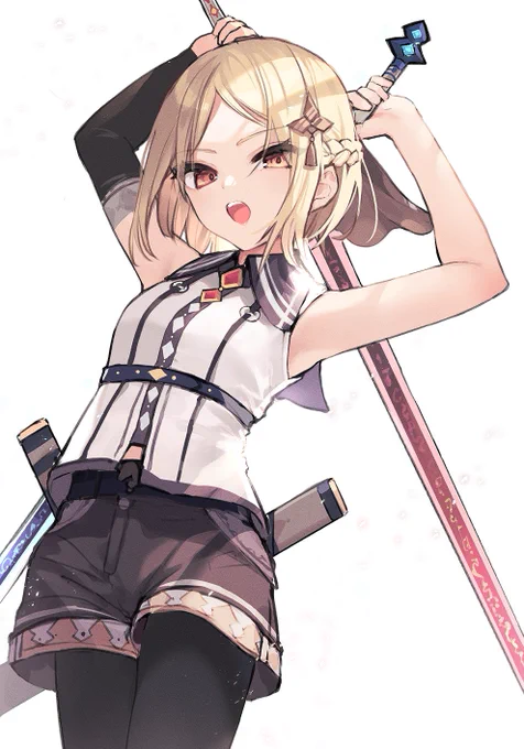 金髪ボブちゃん 