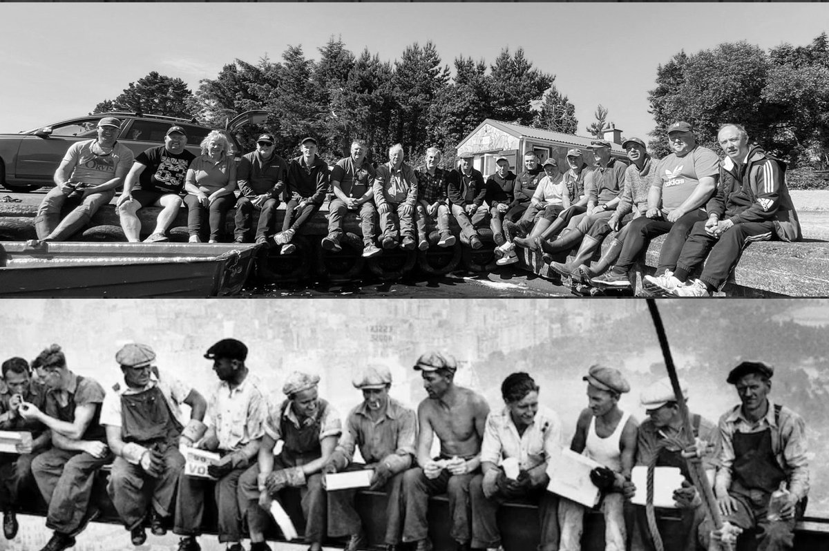 'Paddy Never Changed' #NewYork #navies #loughanure #fisheries #Tg4 #johncreedon #fishermen