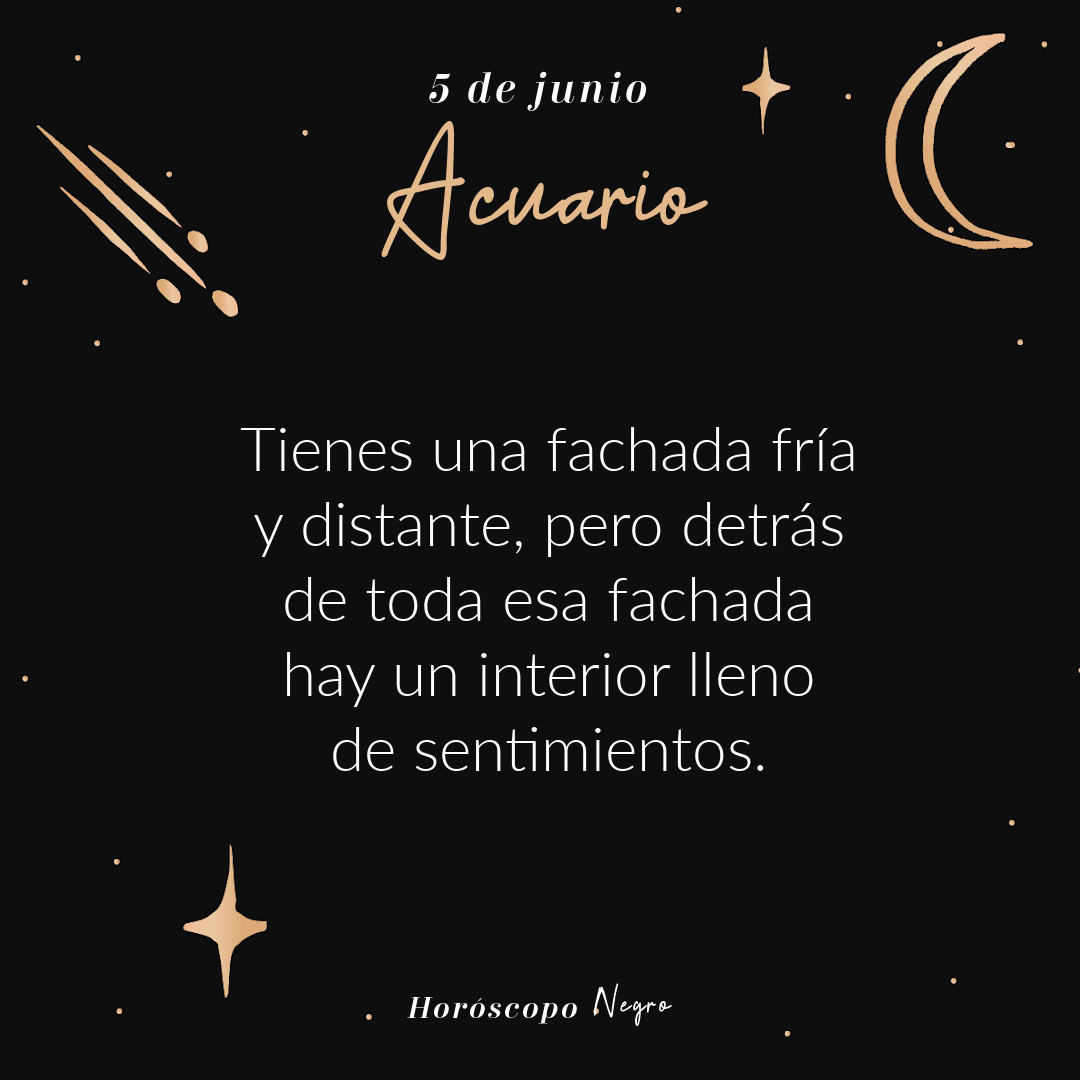 ✨♒✨ #acuario #horoscoponegro
