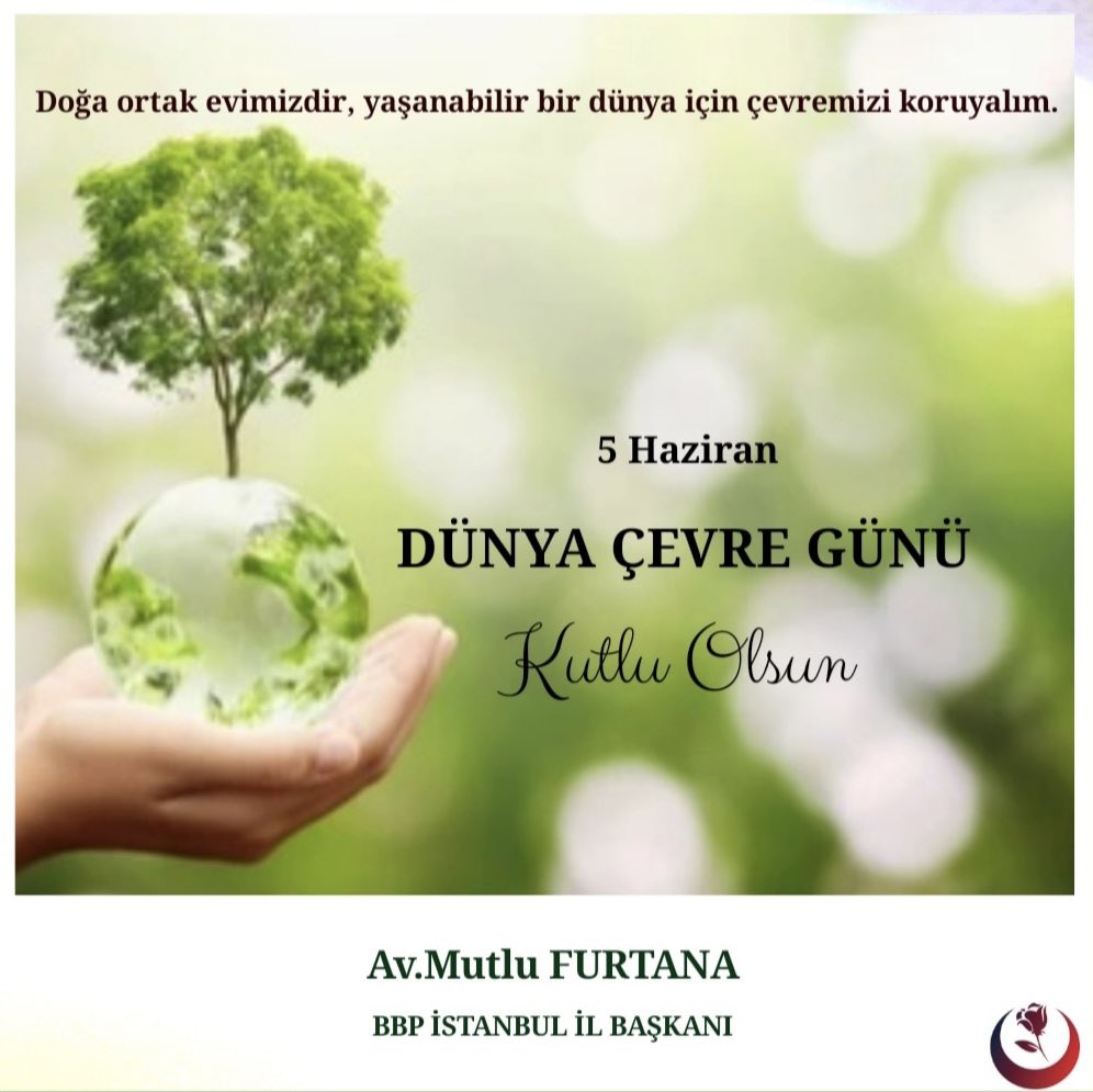 Biz sorumluluğumuzun bilincindeyiz,
doğaya saygımız, gelecek nesillere sòzümüz var.
Yaşanabilir bir dünya için, bize emanet olan çevremizi hep birlikte koruyalım.🍃💧

 #DünyaÇevreHaftası kutlu olsun.

#ÇevreHaftası
#SıfırAtık 
#TürkiyeÇevreHaftası