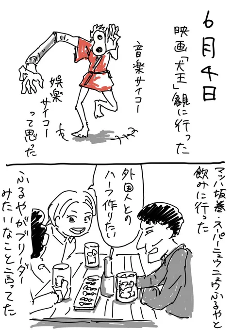 絵日記6月4日 