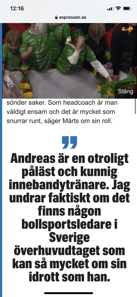 Niklasnorden's tweet image. #inne-bandy