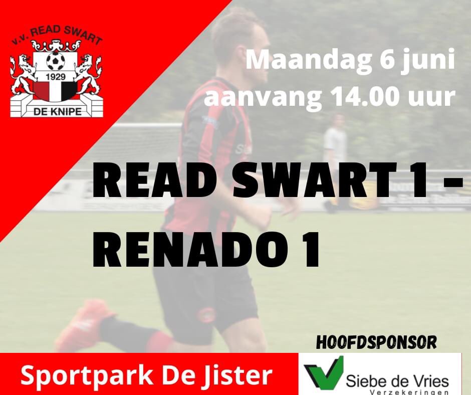 ReadSwart's tweet photo. Morgenmiddag de laatste wedstrijd van de competitie. Voorafgaand een wedstrijd tussen de JO19 en JO17 van Read Swart. Deze begint om 12.00 uur. 
Onze allerjongsten lopen mee in de line-up van Read Swart 1 https://t.co/PJoBteTB4d