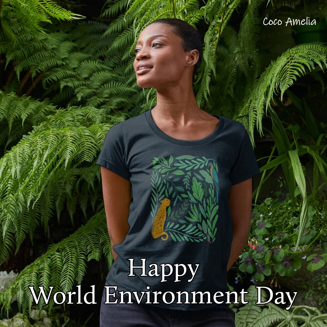 Happy #WorldEnvironmentDay

Our clothes are made with certified #organiccotton in a #carbonneutral supply chain. We'll print to order and deliver to you in plastic-free packaging. And you can return them for recycling once worn out!

Take a look at cocoameliauk.com