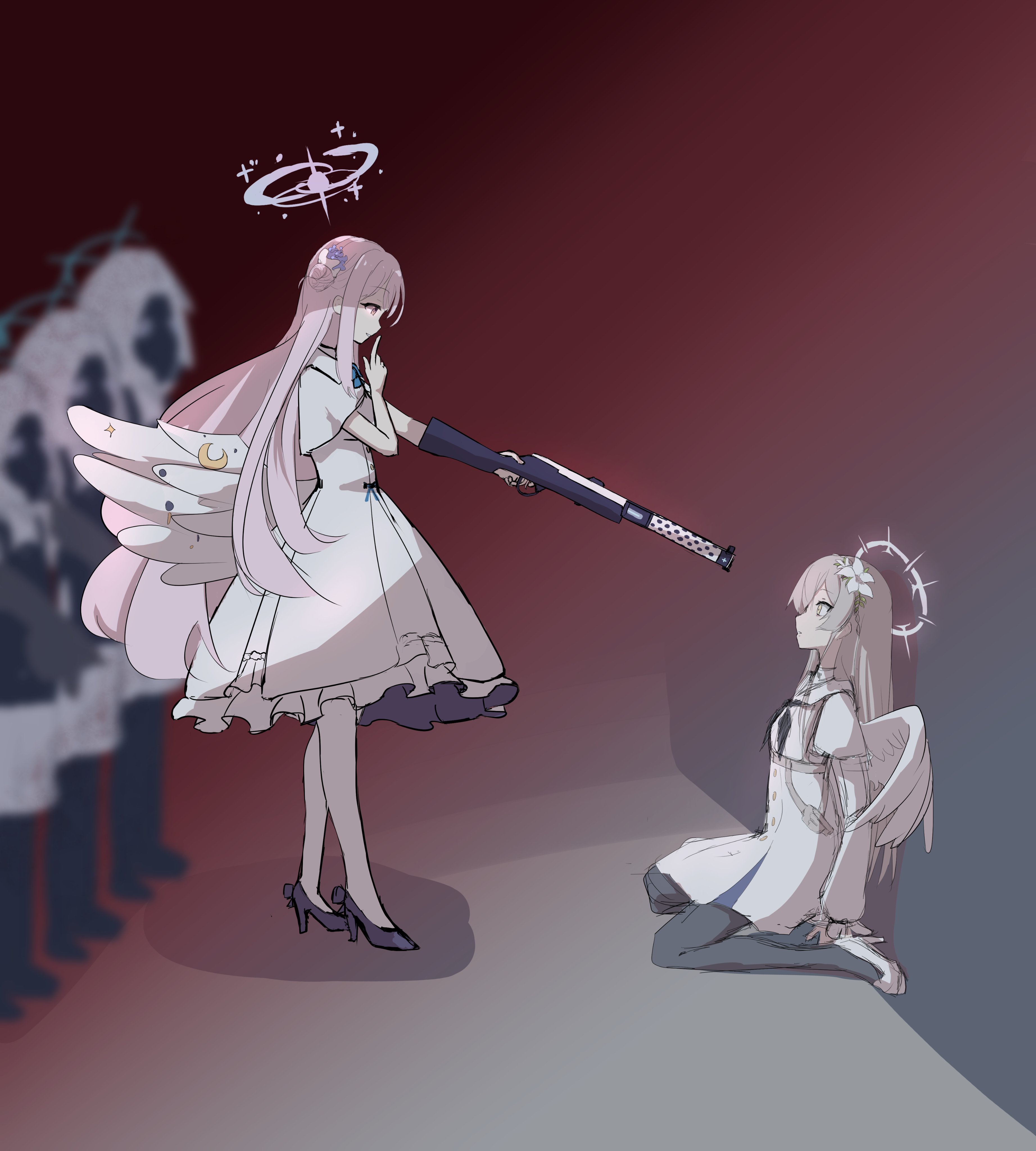 ブルーアーカイブ 百合園セイア・聖園ミカ・ 桐藤ナギサ（SD