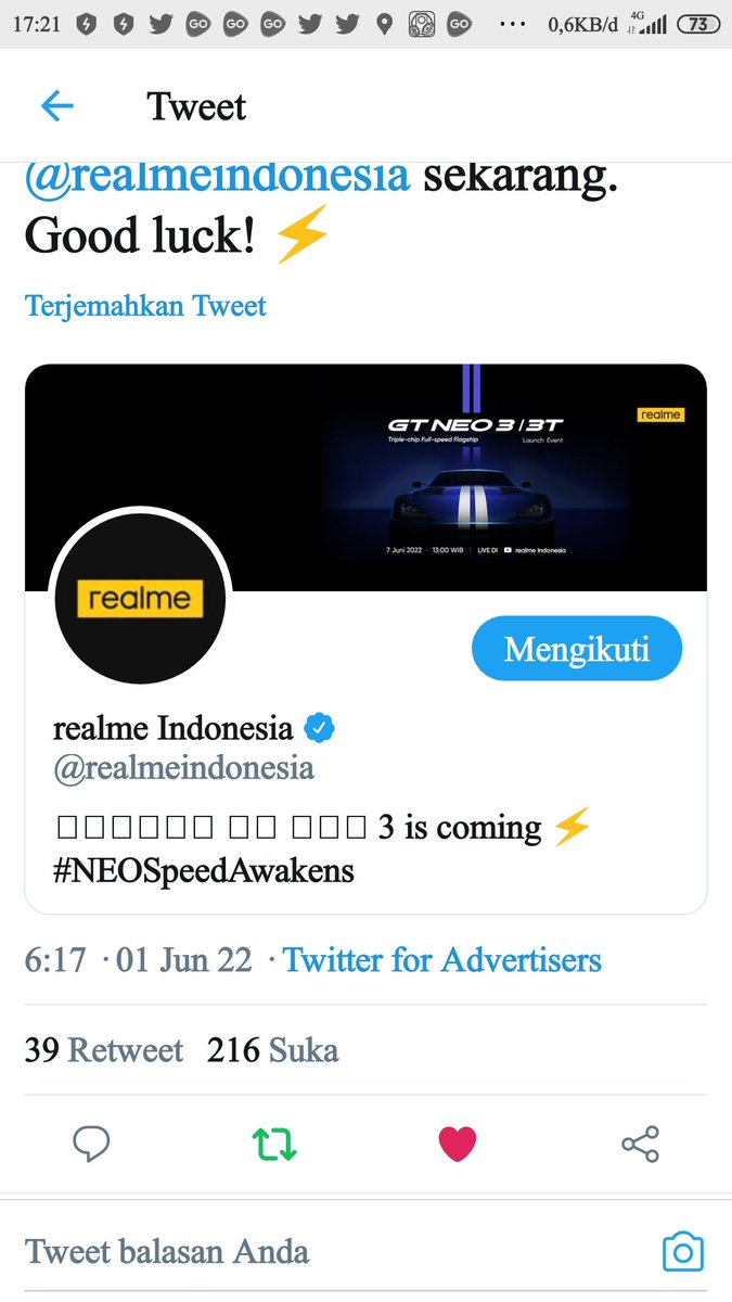 KerdonMp's tweet photo. @realmeindonesia Semoga keberuntungn berpihak kepadaku.... https://t.co/wlOHae7rS6