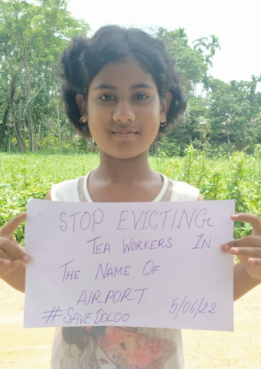 Manishakbakhla's tweet photo. #SaveDoloo
#Assam #ClimateJustice https://t.co/zzbIABCRpT