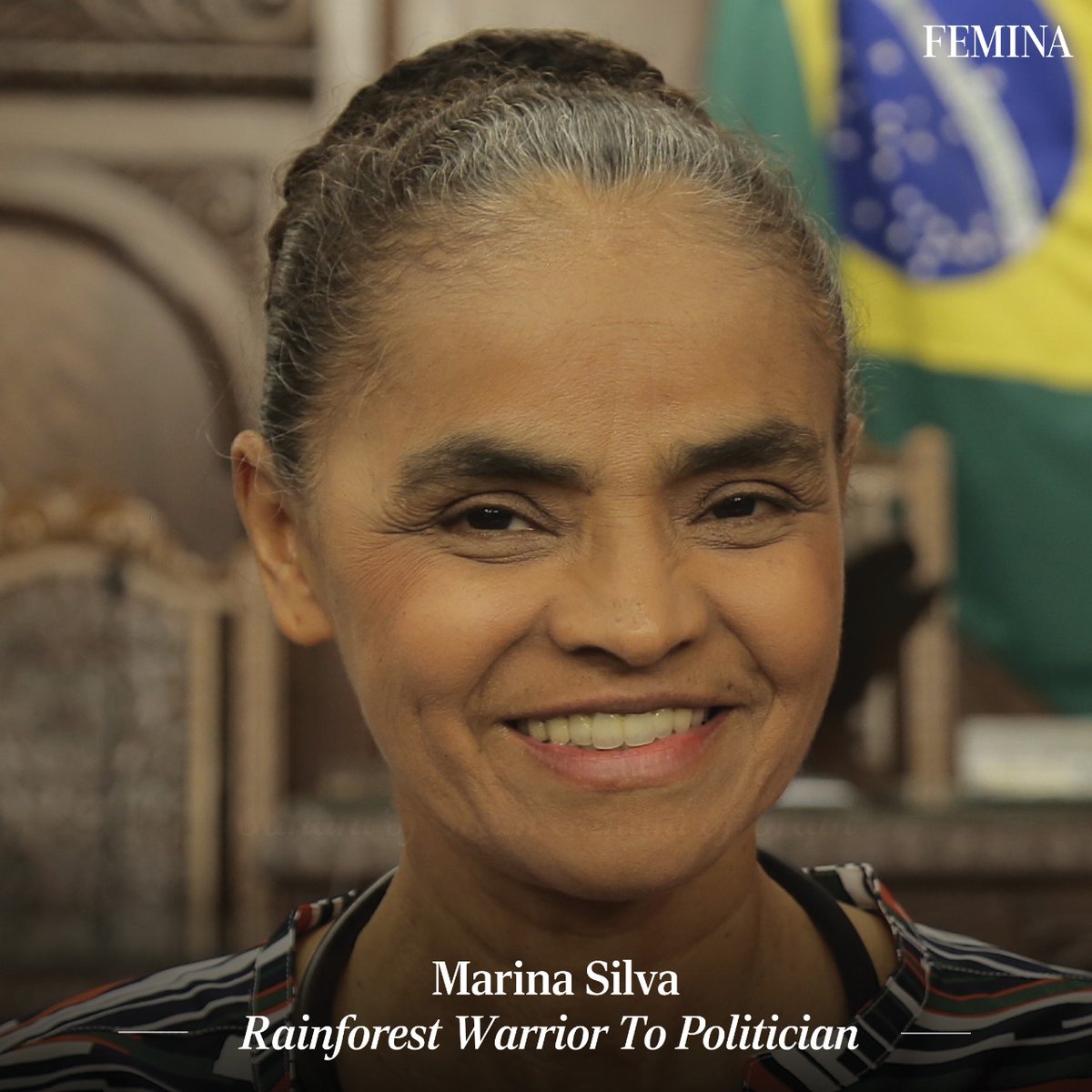FeminaIndia's tweet photo. Marina Silva is the founder and former spokeswoman for the Sustainability Network Party in Brazil. She led demonstrations in the 1980s & became a politician. Her efforts led to a decrease in deforestation by 59% from 2004-07.
#onelifeoneearth #WorldEnvironmentDay #feminaindia https://t.co/EwUYFHV6rj