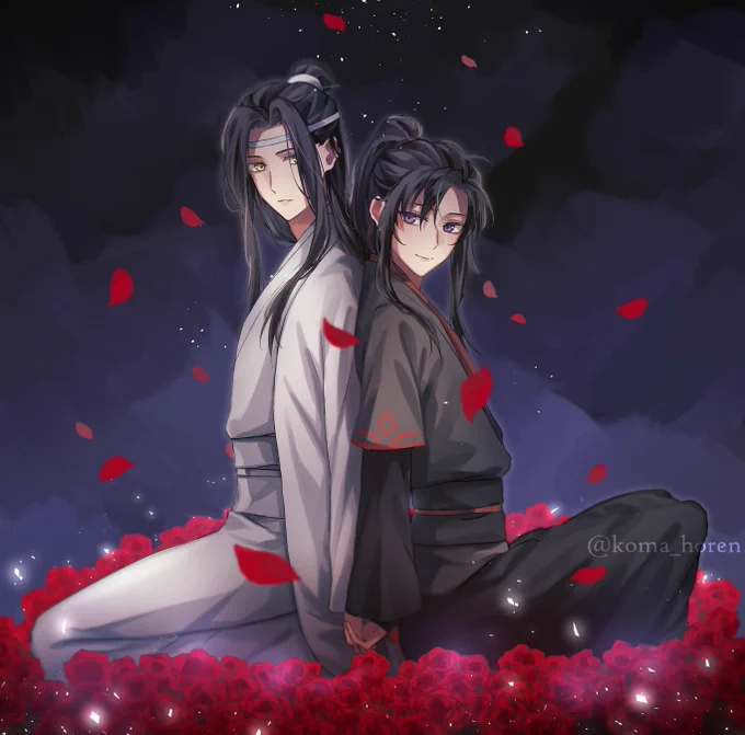忘羨の絵🌹 