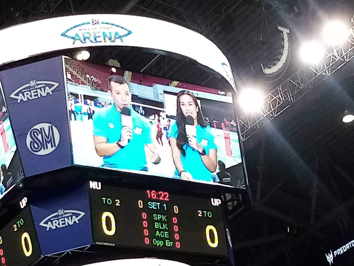 eric_tipan's tweet photo. From indoor to outdoor, MOA Arena on Saturday and Sands SM by the Bay on Sunday. Congrats UST Tigers (Men’s Beach Volley Champs)!
Catch the last 2 days of the elims in Women’s Volleyball next week on @OneSportsPHL , @CignalTV, and the UAAP Varsity Channel. https://t.co/B77c4uH9jo