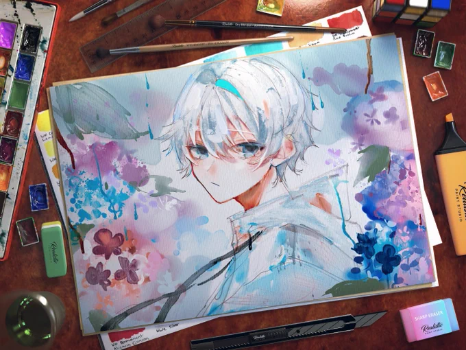 #RealisticPaintStudio
練習 