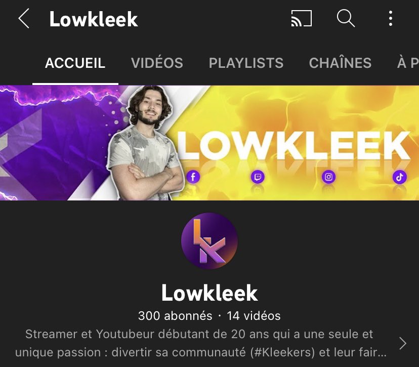 lowkleek's tweet photo. Bon les gars… on va presque atteindre les 300 FOLLOWS sur Twitch et on les a atteint sur YouTube 😍😍 

MERCI À TOUS c’est juste ouf, je vous retrouve dès demain soir pour un nouveau live Twitch 💪

#twitchfr #streaming #streamer #youtube #youtubefr #bo1plutonium https://t.co/36hpi84BcN