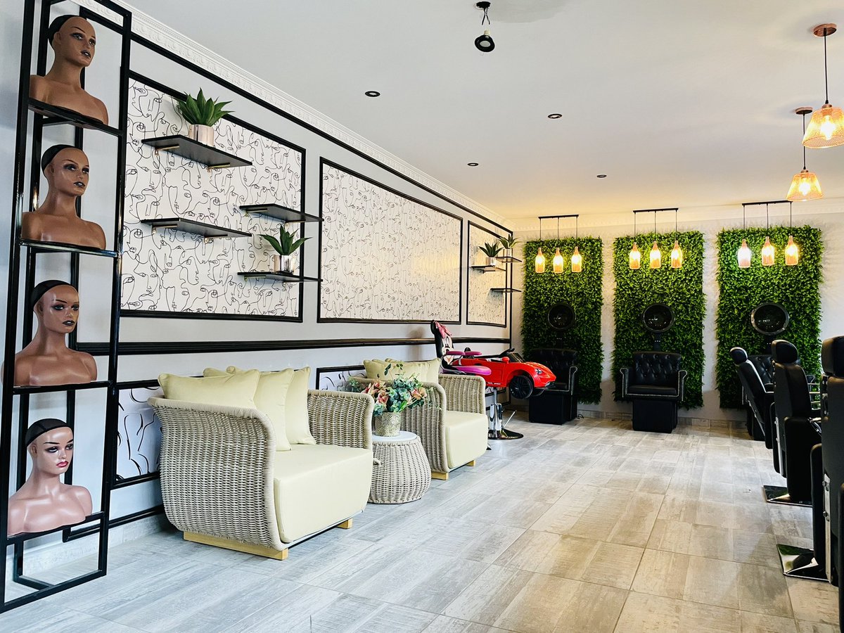 OpulentIntDzine's tweet photo. A bespoke Salon project completed in Lesotho. We absolutely enjoyed working on this project. Call us on 0674017626 / 0826676339 for your exclusive interior design services! #interiordesign #interiordecor #proudlysa #interiordesignSA #furnituredesign https://t.co/QEGDx58yAI