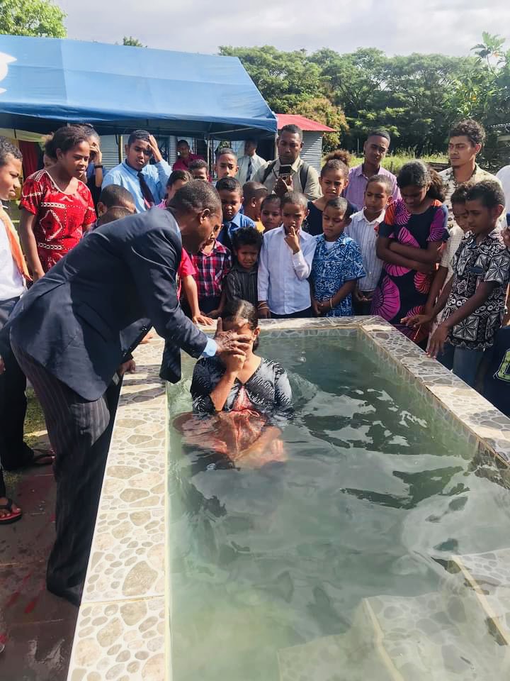 PACIFIC Missionaries <a href="/TroyWickett/">Troy Wickett</a> Family report:  God poured out His Spirit today this Pentecost Sunday in Somosomo, Taveuni, FIJI!
28 filled with the Holy Ghost and 8 Baptized!!! Hallelujah 🙌🏼🙌🏼🙌🏼🙌🏼 #PAC4Him #everyinhabitedisle