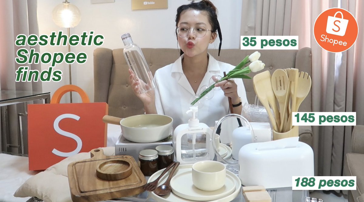 FayeBalbacal's tweet photo. Aesthetic Shopee Finds ✨ WATCH HERE: https://t.co/DItcJOugjO https://t.co/sLRKAkOr7r