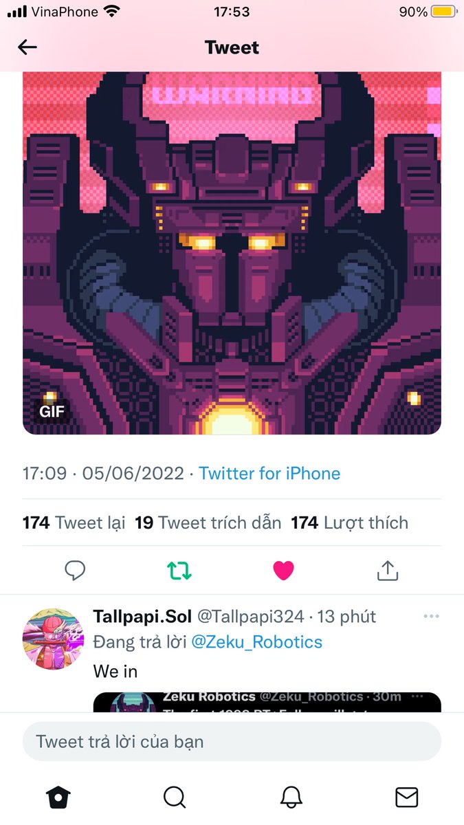 SetoGemiK's tweet photo. @Zeku_Robotics @Solana_infod I am in! https://t.co/SeSz4TjkJ8