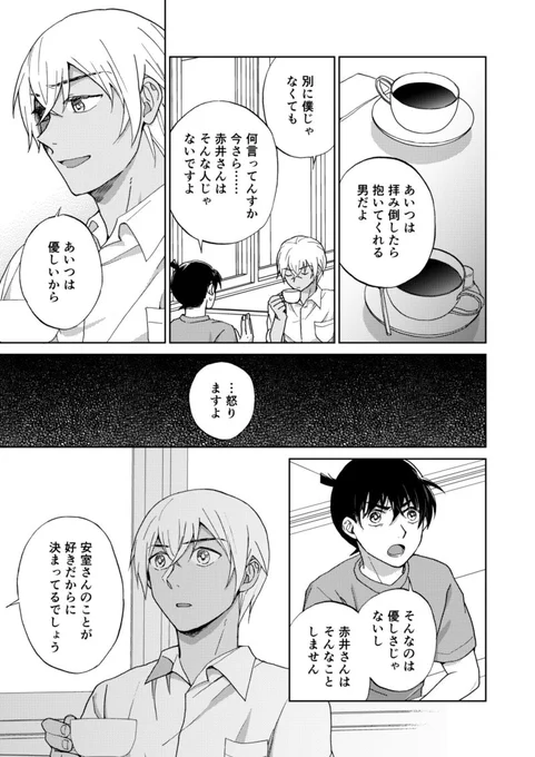付き合ってるかどうか微妙な赤安の修羅場です 