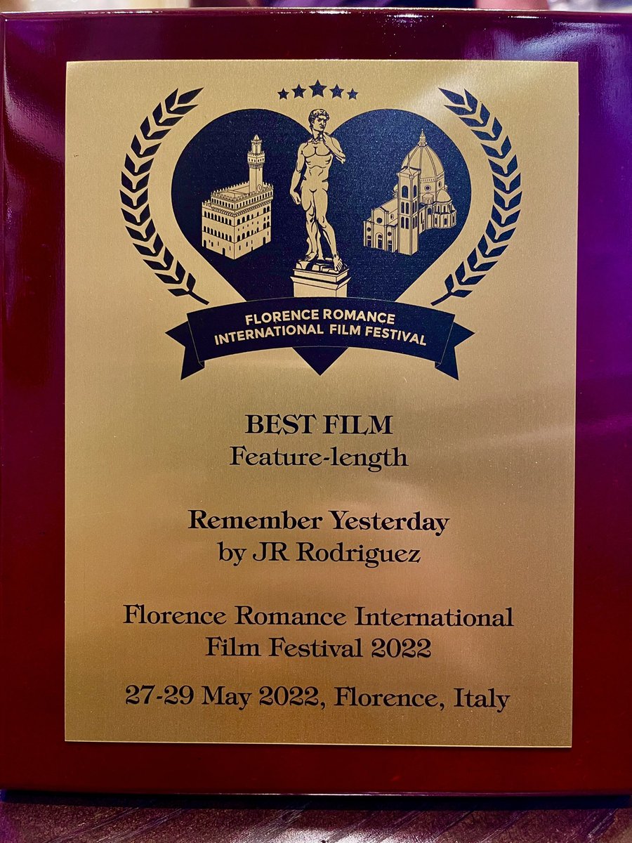 RememberYester6's tweet photo. Came back with a Best Feature win from the Florence Romance International Film Festival!We’re touching up our trailer! 2 @hallmarkchannel movies have been shot here, @CityofWilm . Wonder if they’d check out the hometeam’s version! 
#romcom 
#southercharm https://t.co/WuIXStTDkj