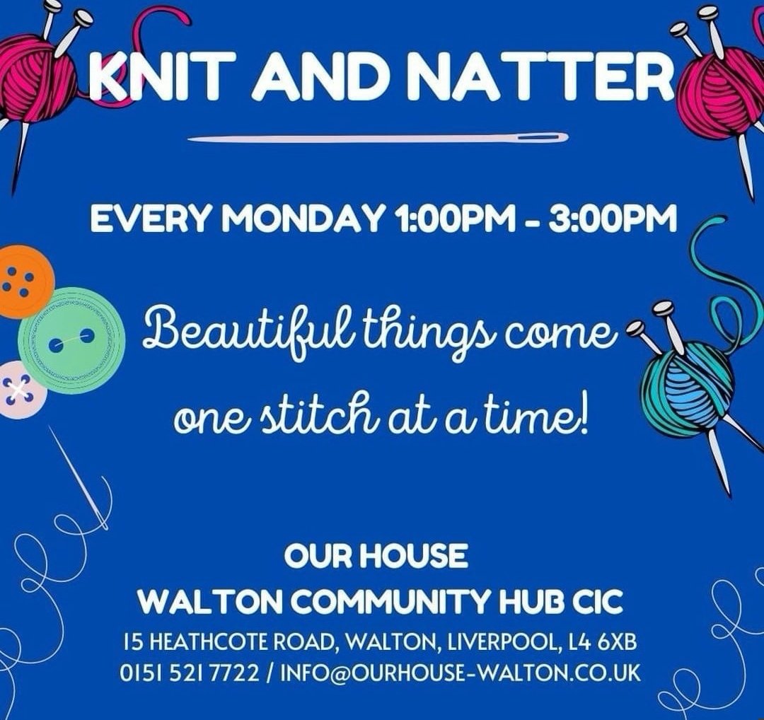 This week at Our House Walton For more information please get in touch ❤️ Our House, Your Home ❤️ @LiverpoolCVS @LpoolCityRegion