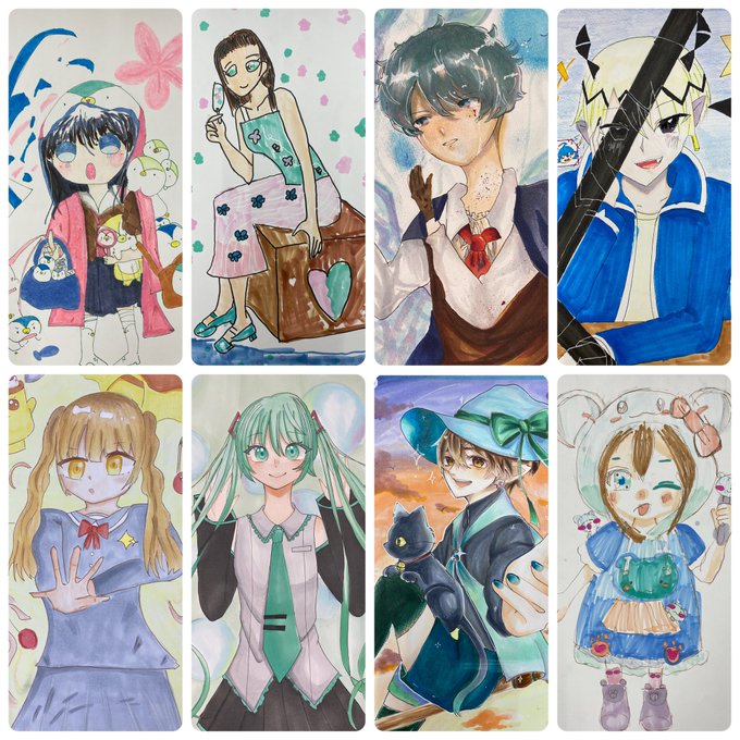 初心者でも簡単 イラストの背景の描き方 わかりやすい6パターン デコイラスト教室 川越駅 埼玉県 ヴィシーズ埼玉大井店