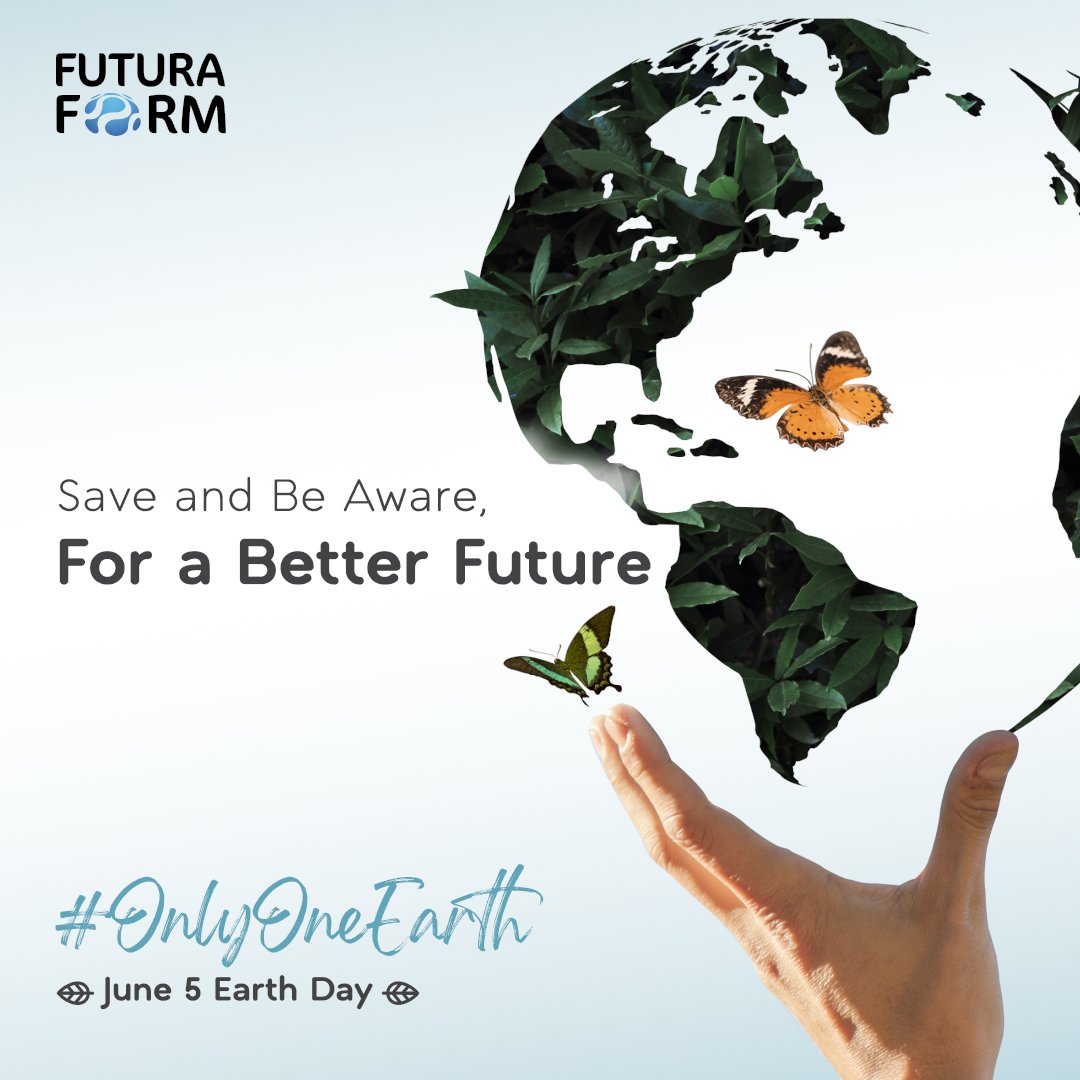 FuturaForm's tweet photo. Save and be aware for a better future! 
Happy World Environment Day 🍃🌿

#OnlyOneEarth #environmentday #WorldEnvironmentDay #environment https://t.co/ER6ef8BpEa