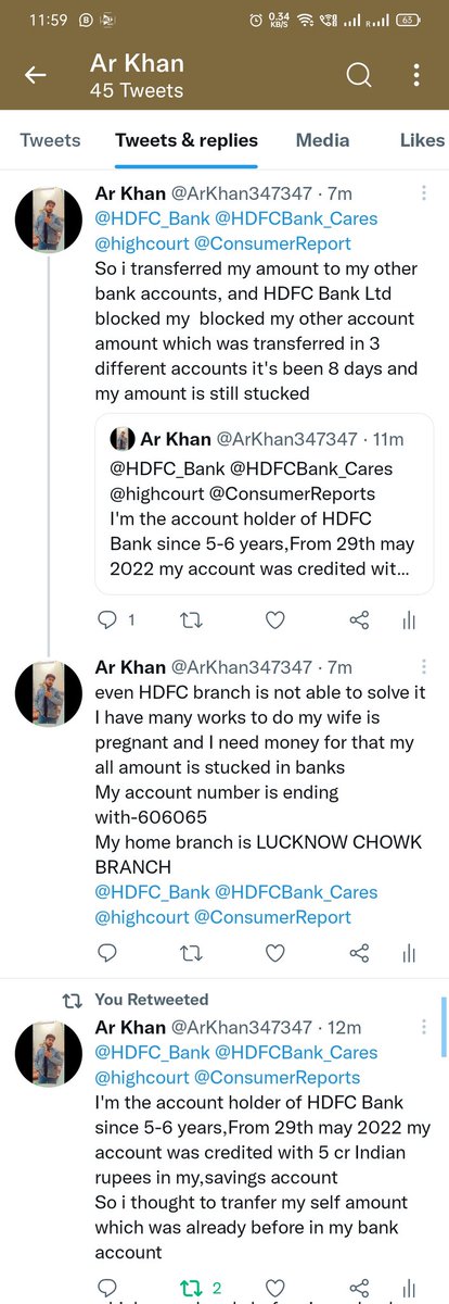 ArKhan347347's tweet photo. @HDFC_Bank https://t.co/bVTi2cYGhh