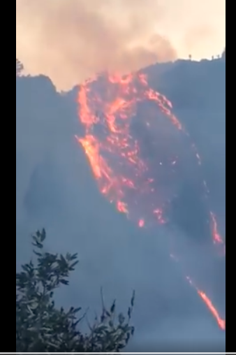 syedirfanashraf's tweet photo. Pakhtunkhwa is burning.... https://t.co/eLsW7U4w3E
